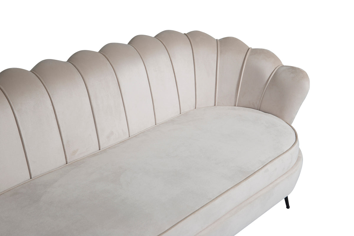 Calais soffa beige