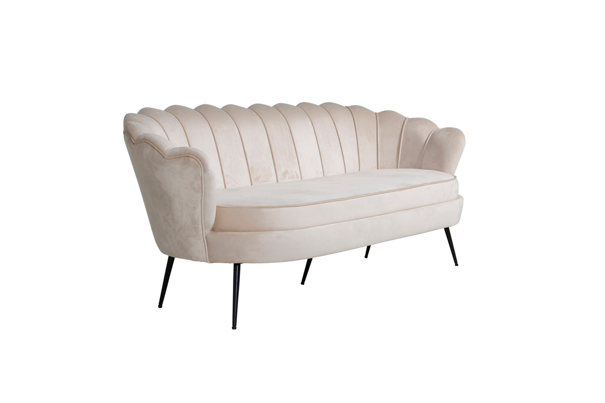 Calais soffa beige