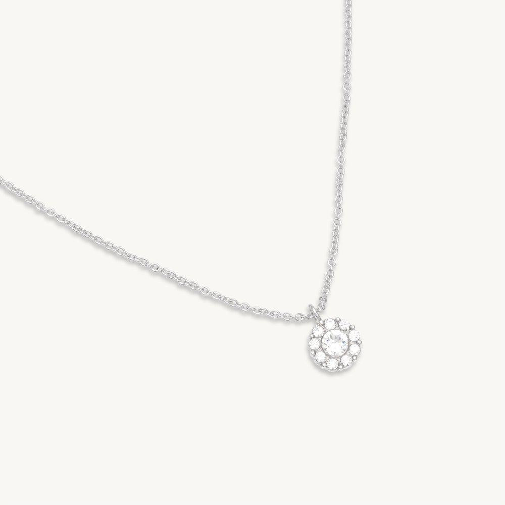 PETITE MISS SOFIA NECKLACE – CRYSTAL (SILVER)