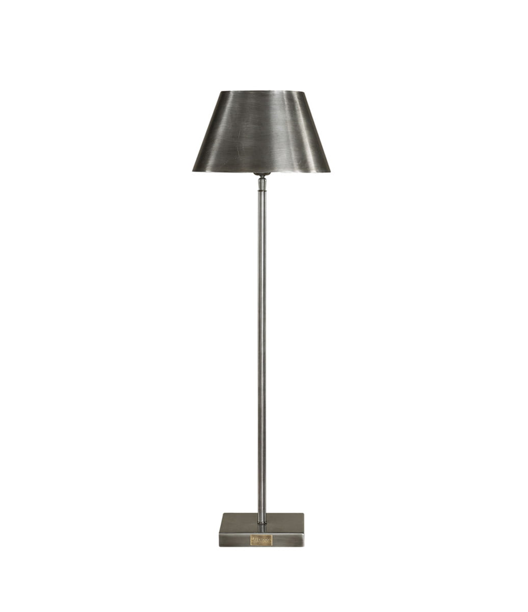 Pewter bordslampa hög